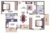Divya Capsicon Enclave (2BHK+2T (1,031 sq ft) 1031 sq ft)
