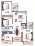 Divya Capsicon Enclave (3BHK+3T (1,415 sq ft) 1415 sq ft)