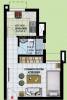 Ansal Sushant Media Enclave (1BHK+1T (465 sq ft) 465 sq ft)