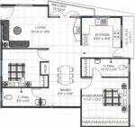 Ree Rajarajeshware Krishna Dhama (2BHK+2T (1,164 sq ft) + Pooja Room 1164 sq ft)