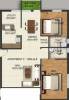 KS Atti Apartments (2BHK+2T (1,056 sq ft) 1056 sq ft)