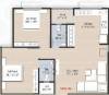 Shiv Pratham Luxuria (2BHK+2T (628.83 sq ft) 628.83 sq ft)