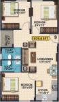 Sriven Rag Meridian (3BHK+2T (1,079 sq ft) 1079 sq ft)
