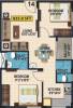 Sriven Rag Meridian (2BHK+2T (835 sq ft) 835 sq ft)