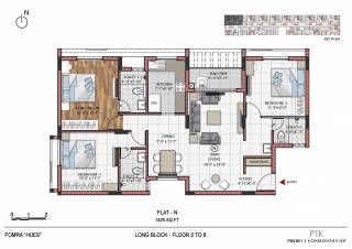 Fomra Hues (3BHK+3T (1,525 sq ft) 1525 sq ft) Fomra Hues (3BHK+3T (1,525 sq ft) 1525 sq ft)