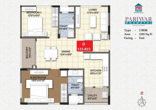 floorPlan of Pariwar Pragathi