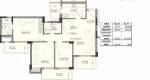 Ashiana White Petals (2BHK+2T (1,464.97 sq ft) + Study Room 1464.97 sq ft)