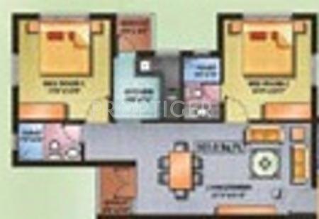 Kgeyes Kgeyes Carolinaa (2BHK+2T (932 sq ft) 932 sq ft)