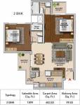 Hero Homes Gurgaon (2BHK+2T (1,099 sq ft) 1099 sq ft)