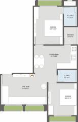Kavisha Urbania (2BHK+2T (1,175 sq ft) 1175 sq ft) Kavisha Urbania (2BHK+2T (1,175 sq ft) 1175 sq ft)