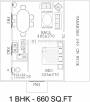 Manor (1BHK+1T (660 sq ft) 660 sq ft)  Manor (1BHK+1T (660 sq ft) 660 sq ft)