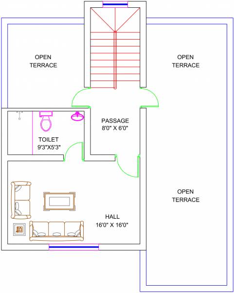 KR Properties Gemfield (2BHK+2T (1,300 sq ft) 1300 sq ft)