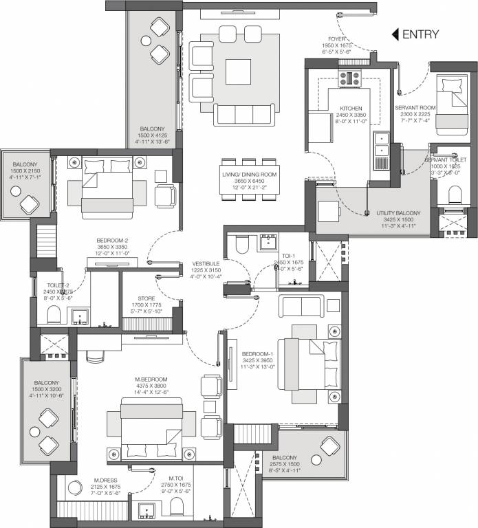 Godrej Nurture Phase 1 (3BHK+3T (2,062 sq ft) + Servant Room 2062 sq ft) Godrej Nurture Phase 1 (3BHK+3T (2,062 sq ft) + Servant Room 2062 sq ft)
