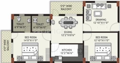 Arya Arya Residency (2BHK+2T (1,165 sq ft) 1165 sq ft) Arya Arya Residency (2BHK+2T (1,165 sq ft) 1165 sq ft)