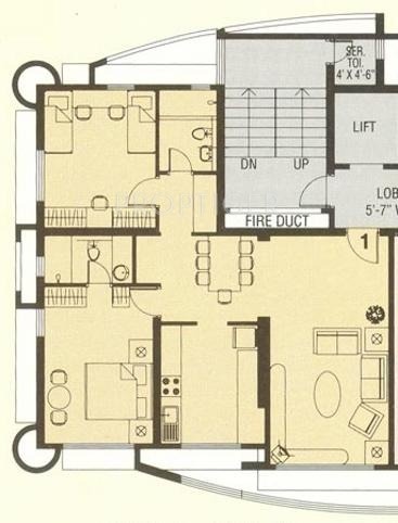 Ashish Shuchi Heights (2BHK+2T (1,210 sq ft) 1210 sq ft) Ashish Shuchi Heights (2BHK+2T (1,210 sq ft) 1210 sq ft)