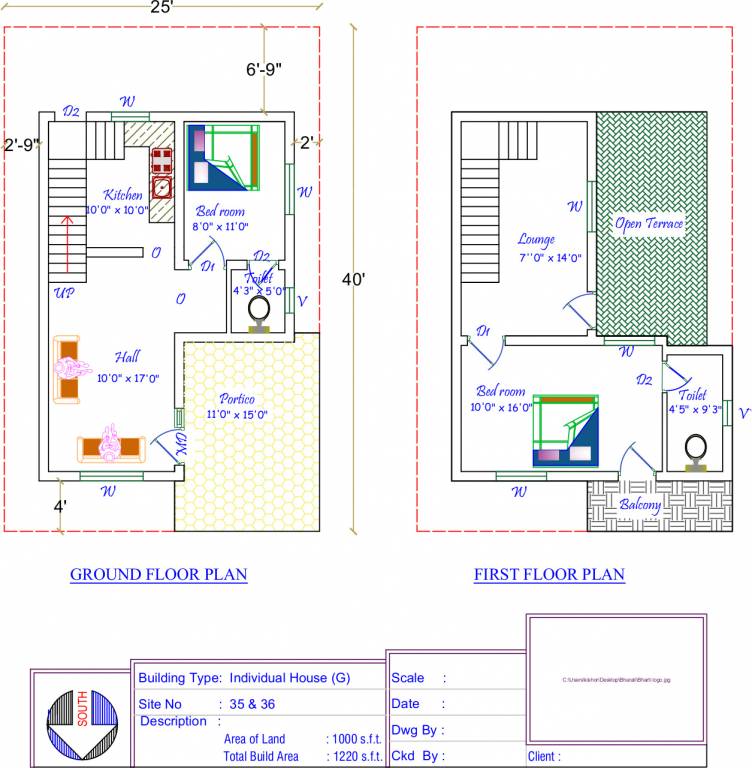 ABI Vetri Velava Nagar (2BHK+3T (1,220 sq ft) + Pooja Room 1220 sq ft)
