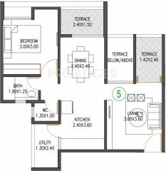 VTP Urban Nest (1BHK+1T (745 sq ft) 745 sq ft) VTP Urban Nest (1BHK+1T (745 sq ft) 745 sq ft)