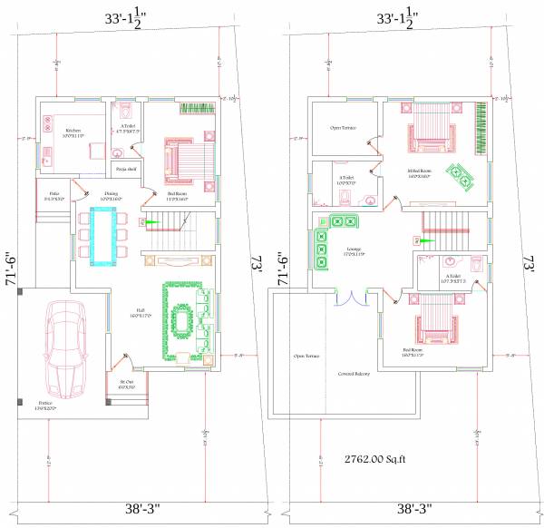 ABI Kumaran Garden (3BHK+3T (2,762 sq ft) + Pooja Room 2762 sq ft) ABI Kumaran Garden (3BHK+3T (2,762 sq ft) + Pooja Room 2762 sq ft)