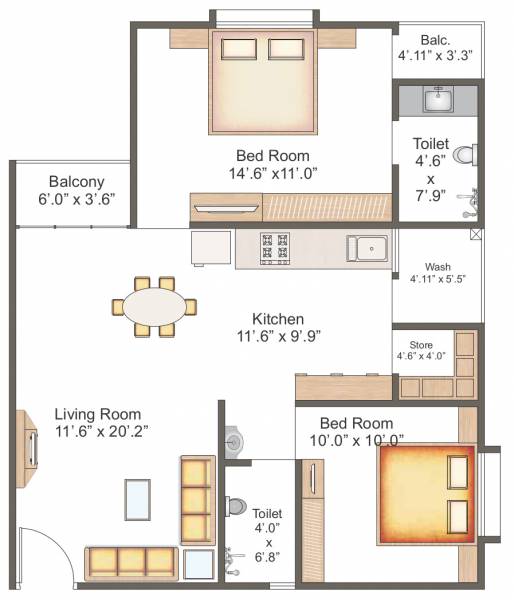  aditya-elanza Floor Plan Floor Plan