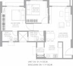 Godrej Green Glades (2BHK+2T (615.05 sq ft) 615.05 sq ft) Godrej Green Glades (2BHK+2T (615.05 sq ft) 615.05 sq ft)