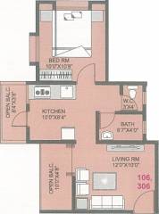 Om Shilp (1BHK+1T (454.24 sq ft) 454.24 sq ft)