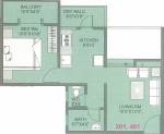 Om Shilp (1BHK+1T (443.26 sq ft) 443.26 sq ft)