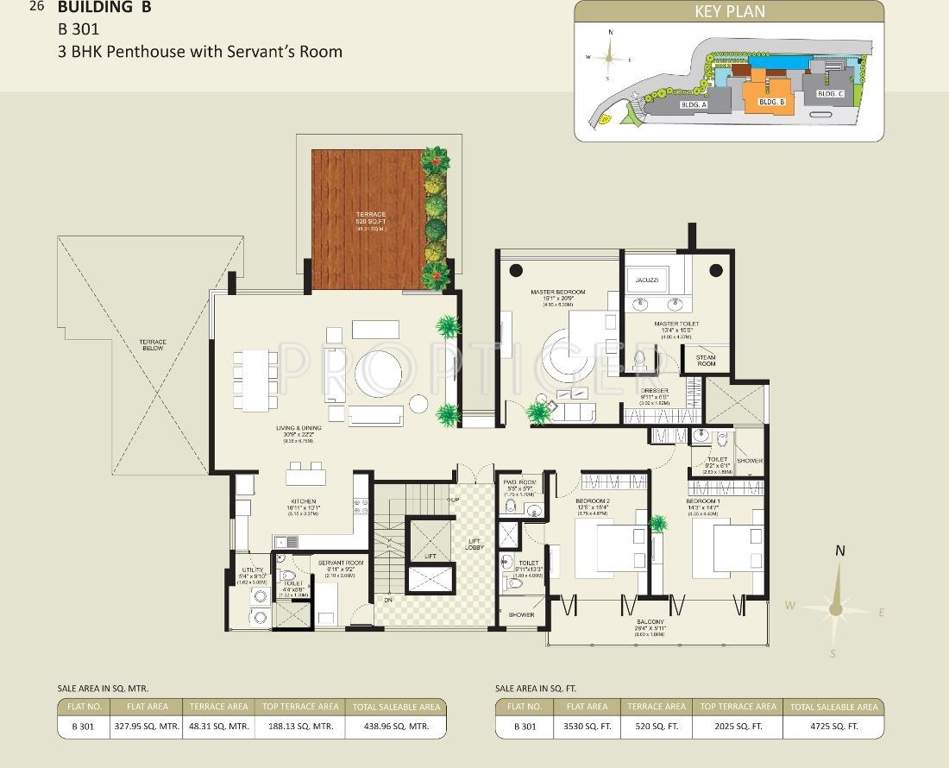 Marvel Bellaza (3BHK+3T (4,725 sq ft) 4725 sq ft)