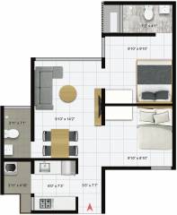 Icon Iconest 3 (2BHK+2T (655 sq ft) 655 sq ft) Icon Iconest 3 (2BHK+2T (655 sq ft) 655 sq ft)