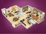 Vascon Tulips (3BHK+3T (1,635 sq ft) 1635 sq ft) Vascon Tulips (3BHK+3T (1,635 sq ft) 1635 sq ft)