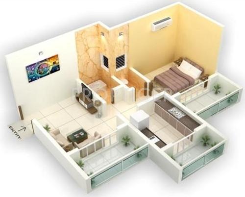 Raj Tulsi Aarambh (1BHK+1T (610 sq ft) 610 sq ft) Raj Tulsi Aarambh (1BHK+1T (610 sq ft) 610 sq ft)