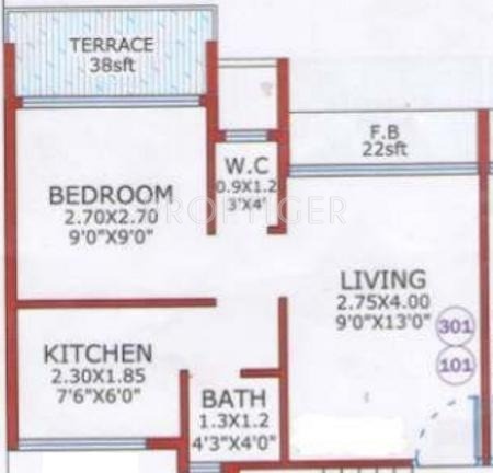 Solanki Arcade (1BHK+1T (600 sq ft) 600 sq ft) Solanki Arcade (1BHK+1T (600 sq ft) 600 sq ft)