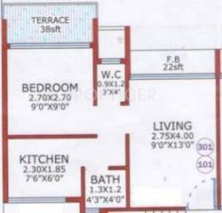 Solanki Arcade (1BHK+1T (600 sq ft) 600 sq ft) Solanki Arcade (1BHK+1T (600 sq ft) 600 sq ft)