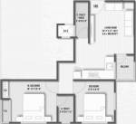 Shree Shyam Blossom Park (2BHK+2T (888 sq ft) 888 sq ft)