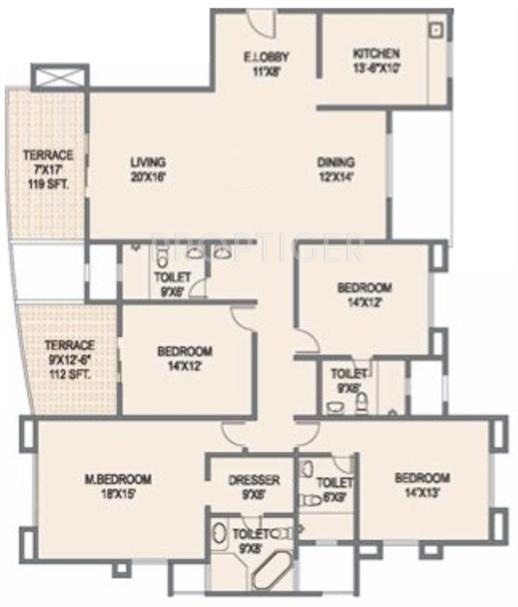 Amar Ambience 2 (4BHK+4T (2,731 sq ft) 2731 sq ft) Amar Ambience 2 (4BHK+4T (2,731 sq ft) 2731 sq ft)