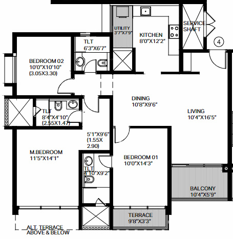  riverdale residences i Floor Plan Floor Plan