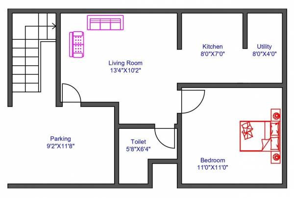  amulyam-residency Floor Plan Floor Plan