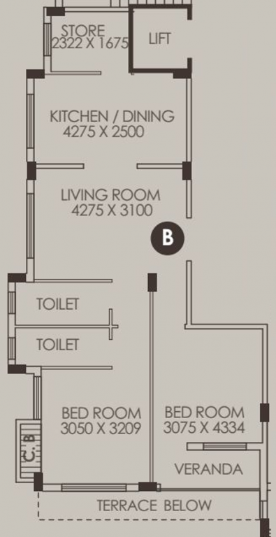 Isha Nanda Enclave (2BHK+2T (1,079 sq ft) 1079 sq ft) Isha Nanda Enclave (2BHK+2T (1,079 sq ft) 1079 sq ft)