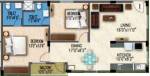 Gunina Mellow (2BHK+2T (1,070 sq ft) 1070 sq ft) Gunina Mellow (2BHK+2T (1,070 sq ft) 1070 sq ft)