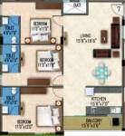 Gunina Mellow (3BHK+3T (1,351 sq ft) 1351 sq ft) Gunina Mellow (3BHK+3T (1,351 sq ft) 1351 sq ft)