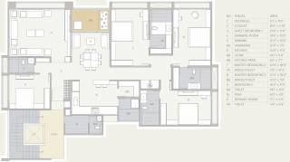 KT Hrishikesh H1 (4BHK+4T (3,800 sq ft) 3800 sq ft)