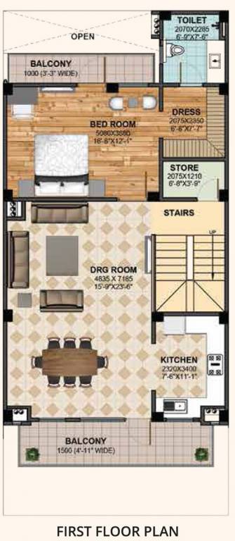 Gaursons Krishn Villa (4BHK+5T (3,566 sq ft) 3566 sq ft)