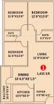 Laa Capitol (3BHK+2T (1,455 sq ft) 1455 sq ft)