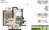 Prestige Willow Tree (1BHK+1T (664 sq ft) 664 sq ft)