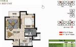 Prestige Willow Tree (1BHK+1T (664 sq ft) 664 sq ft)