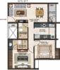Casagrand Lorenza (2BHK+2T (1,070 sq ft) 1070 sq ft)