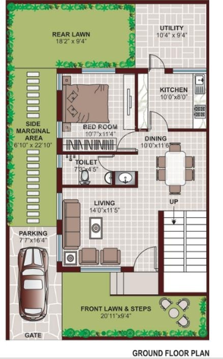 Pushkar Spring Garden Phase I (4BHK+4T (2,100 sq ft) 2100 sq ft)