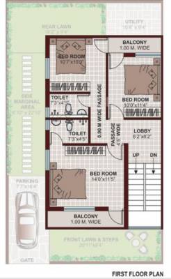 Pushkar Spring Garden Phase I (4BHK+4T (2,100 sq ft) 2100 sq ft)