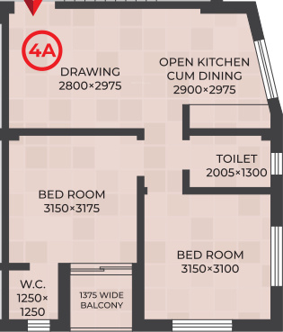RDB Regent Lakeview (2BHK+2T (725 sq ft) 725 sq ft) RDB Regent Lakeview (2BHK+2T (725 sq ft) 725 sq ft)