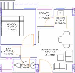Malani Heights (1BHK+1T (260.92 sq ft) 260.92 sq ft) Malani Heights (1BHK+1T (260.92 sq ft) 260.92 sq ft)