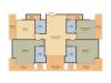 Crescent Aria (3BHK (1417 sq ft) 1417 sq ft)